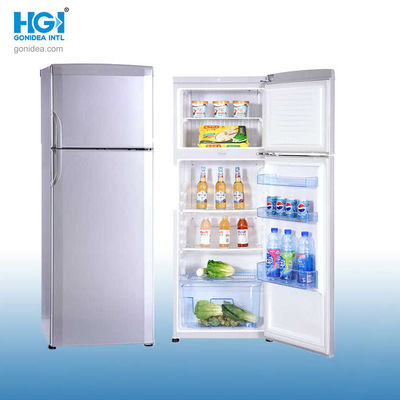 350L Big Capacity Double Door Vertical Top Freezer Koelkast Bcd-350