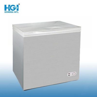 Commerciële open vriezer met een enkele glazen deur koelkast 162L model Bd/Bc-162qg