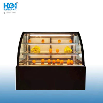 1.8m commerciële cake vitrine glas koeler bakkerij vitrine kast vitrine Hcs-18
