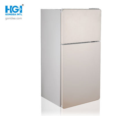 50Hz 70L Zilveren Mini Top Mounted Freezer Antibacterial 2,5 Kubieke Voet Ijskast