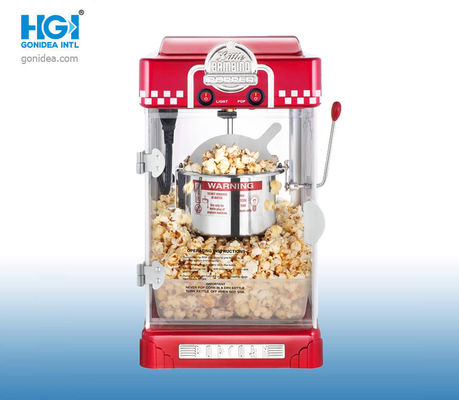 9.8*11*18in Zwarte Klassieke 2,5 Oz de Machine Schokbestendige Bestand Op hoge temperatuur van de Popcornmaker