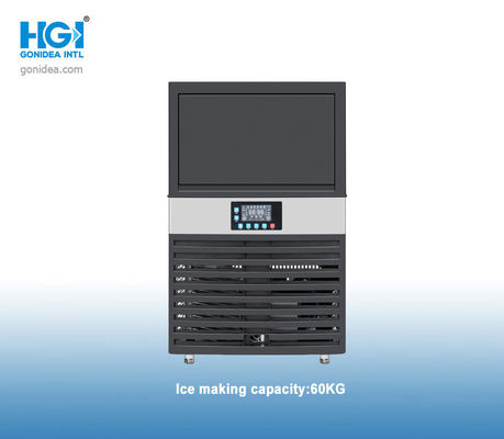 De Condensatiecitizens band van de Gonidea60kg/24h 50Hz Crescent Automatic Ice Maker Black Lucht
