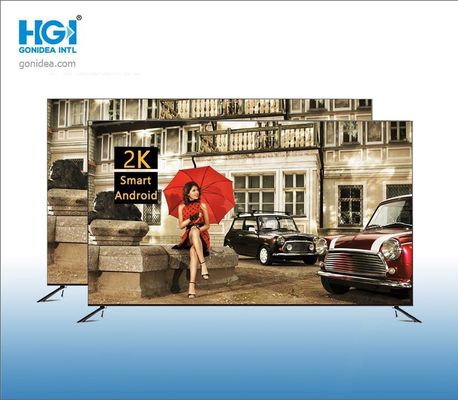 Het blauwe Tand LEIDENE Vlakke Scherm4k LEIDENE van TV Slimme TV 65 Duim